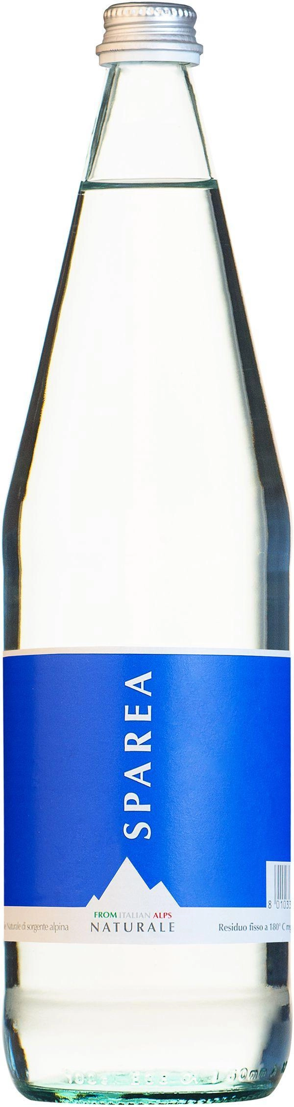 Вода  Sparea  Sparkling Спареа  негазированная  в стекляной бутылке  750 мл