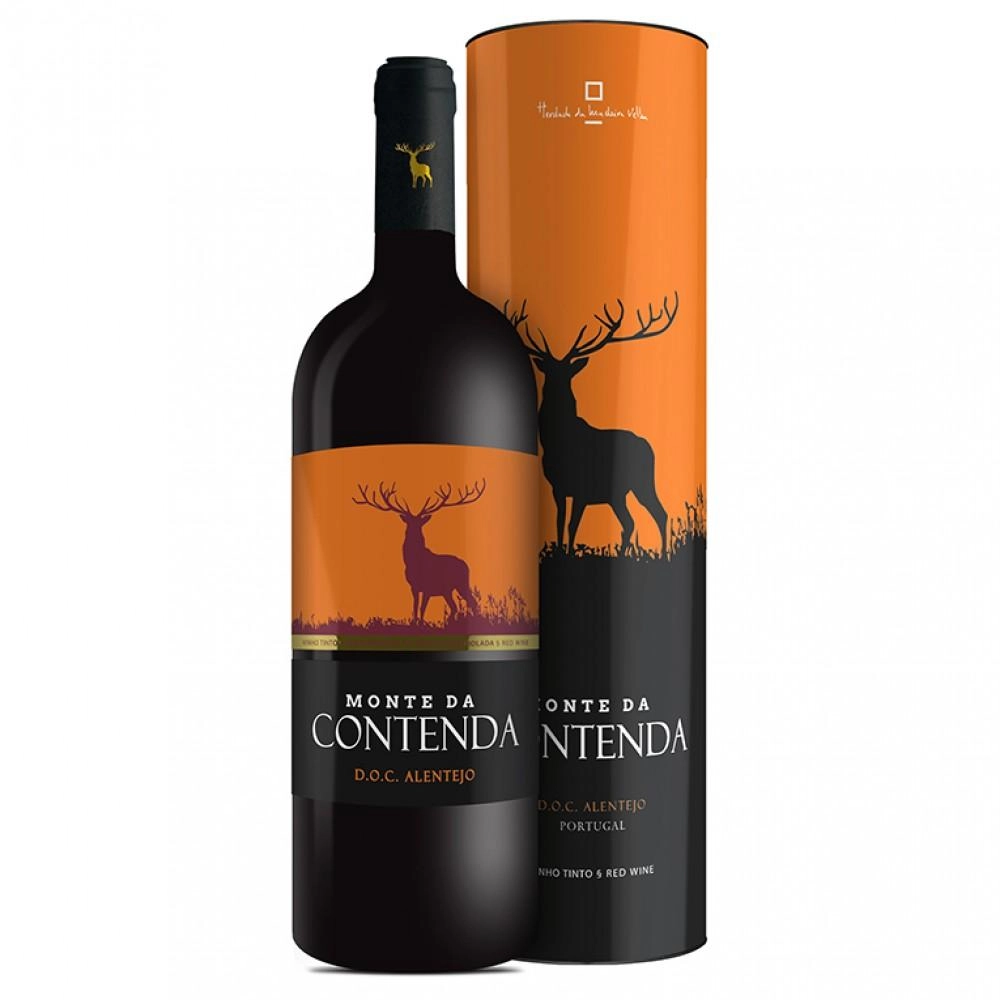 Вино Monte da Contenda  Tinto  Alentejo  Монте Контенда  Алентежу красное  в тубе 2018 1500 мл