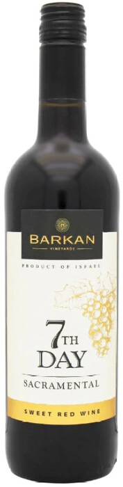 Вино Barkan 7th Day Sacramental red sweet   750 мл