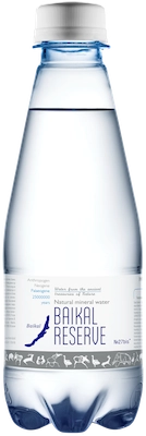 Вода Baikal Reserve Байкал Резерв газированная в пластиковой бутылке 280 мл
