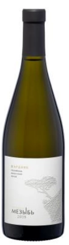 Вино  Усадьба Мезыбь  Шардоне   2019  750 мл  14 %