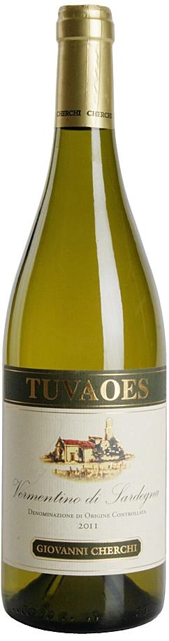 Вино Cherchi Tuvaoes Vermentino di Sardegna  2017 750 мл