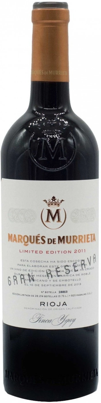 Вино Marques de Murrieta Gran Reserva  2011 750 мл