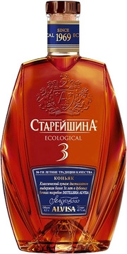 Коньяк Российский Старейшина 3 года 250 мл