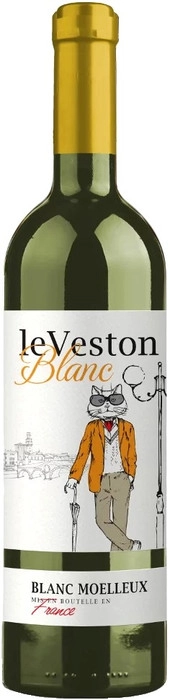 Вино Le Veston  Blanc Moelleux  Ле Вестон  белое полусладкое 750 мл