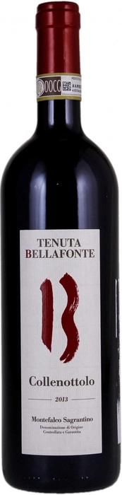 Вино Tenuta Bellafonte  Montefalco Sagrantino Collenottolo  Монтефалько Сагрантино Колленоттоло красное сухое 2013 750 мл