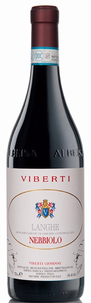 Вино Viberti Nebbiolo Langhe  Виберти  Ланге Неббиоло  2020 750 мл  14%