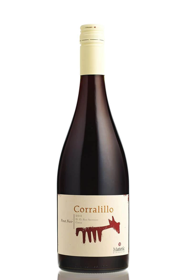 Вино Matetic Corralillo Pinot Noir San Antonio Valley DO Корралильо Пино Нуар Долина Сан-Антонио  Матетик 2016 750 мл