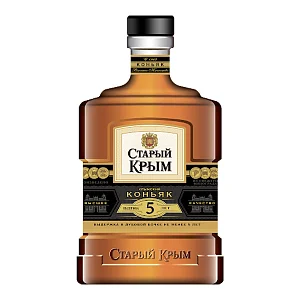 Коньяк Старый Крым пятилетний  100 мл
