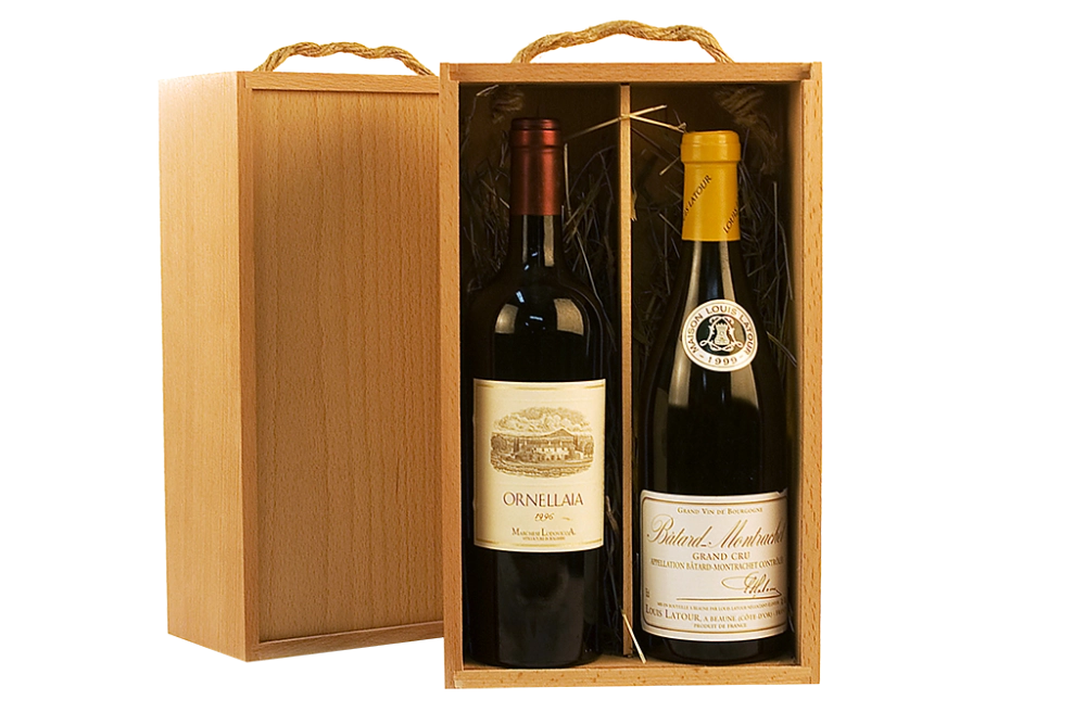 Пенал на 2 бут. Бургонь ясень