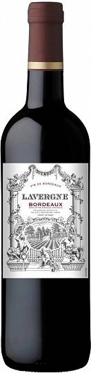 Вино Chateau Lavergne Bordeaux AOC   2019  750 мл