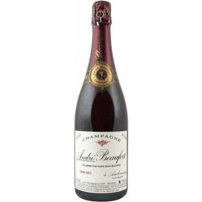 Шампанское André Beaufort Demi-Sec Rosé Андре Бофор Деми-Сэк Розе 750 мл