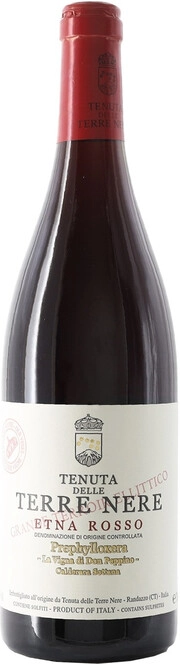 Вино Tenuta delle Terre Nere Prephylloxera La Vigna di Don Peppino Calderara Sottana 2021 750 мл 14%