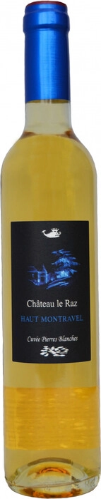 Вино Chateau Le Raz  Cuvee Pierres Blanches  Haut Montravel PDO  2014  500 мл  12,5%