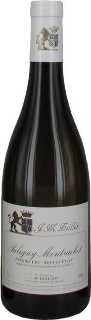 Вино Domaine J.M. Boillot  Puligny-Montrachet Premier Cru  Sous le Puits   2017  1500 мл