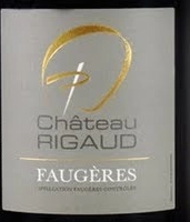 Вино Chateau Rigaud AOP Faugeres  2012 750 мл