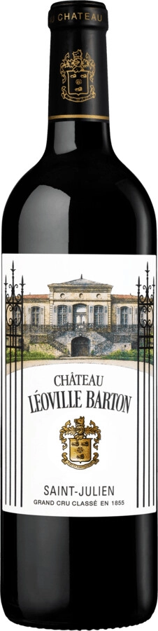 Вино Saint-Julien АОС Chateau Leoville Barton Grand Cru Classe 2015 750мл 13%
