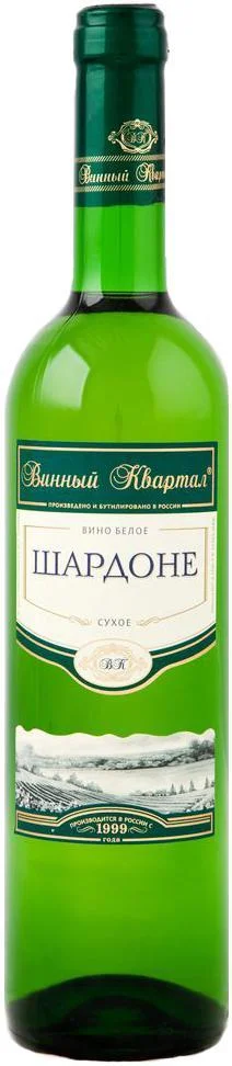 Вино Миллеровский винзавод, "Винный Квартал" Шардонне, 2013, 700 мл