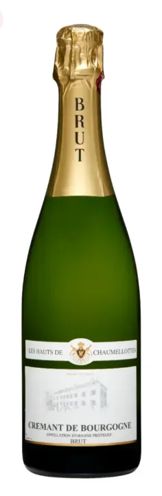 Игристое вино Les Hauts de Chaumellottes Cremant de Bourgogne Brut 2024 750 мл  14%