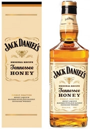 Виски  Jack Daniels Tennessee Honey  gift box 1000  мл  35%