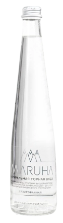 Вода Маруха Газированная в стеклянной бутылке  330 мл