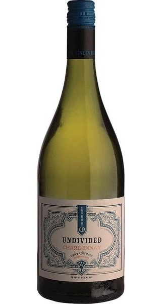 Вино    Undivided Chardonnay  Андивайдид Шардоне  2023 750 мл