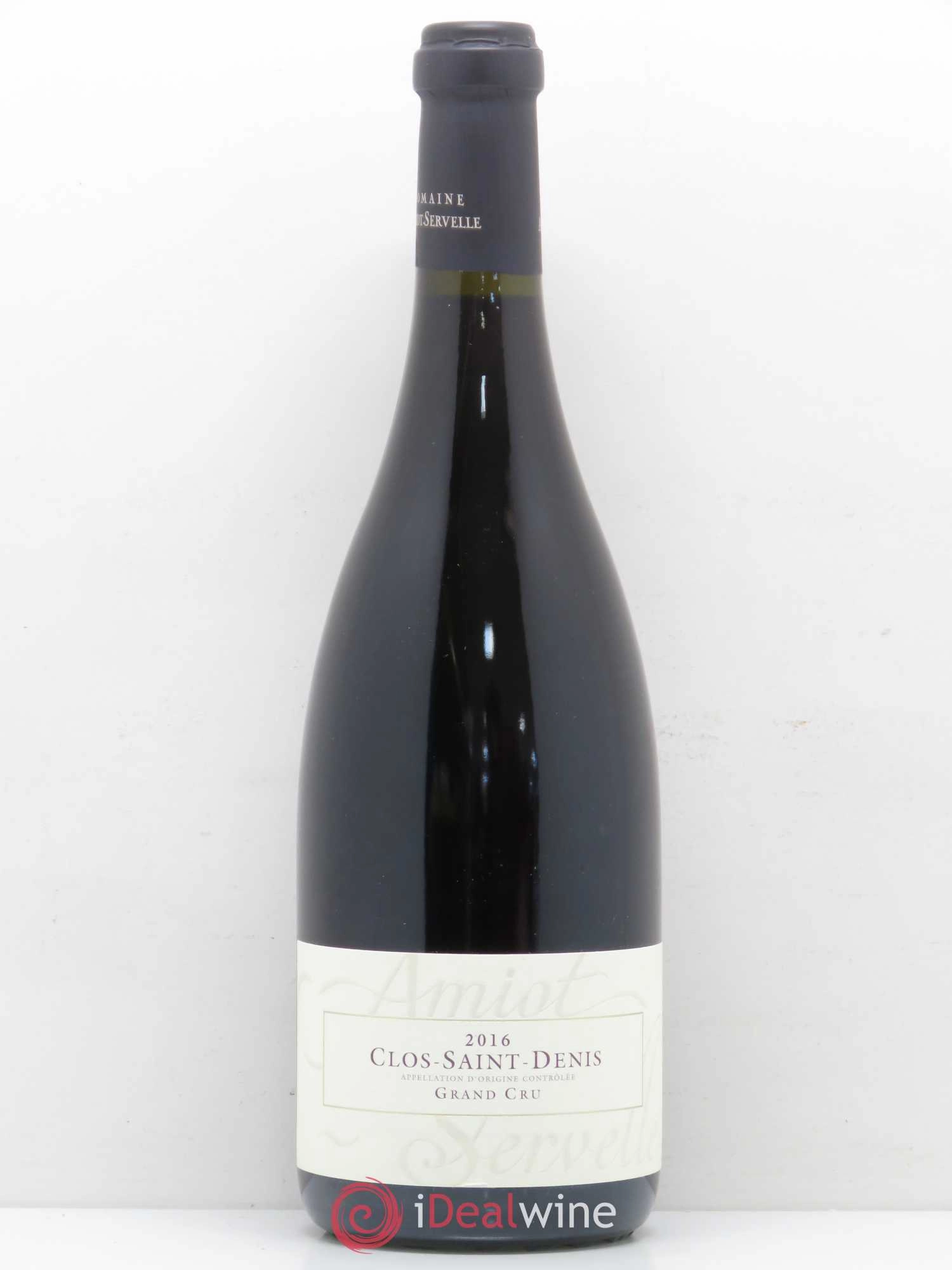 Вино Domaine Amiot-Servelle Clos-Saint-Denis Grand Cru  2019 750 мл 14%