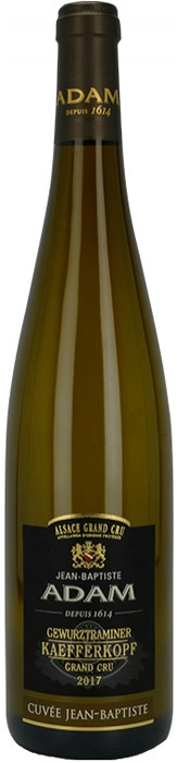 Вино Jean-Baptiste Adam Gewurztraminer Grand Cru Kaefferkopf Cuvee Jean-Baptiste Alsace AOC   2017 750 мл