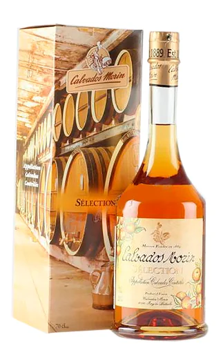 Кальвадос Calvados Morin Selection  Кальвадос Морен  Селексьон  в подарочной упаковке 700 мл