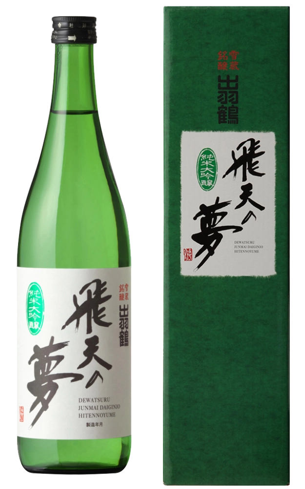 Саке Dewatsuru Junmai Daiginjo Hiten no Yume Дэватсуру Дзюнмай Дайгиндзё Хитэн но Юмэ  720 мл