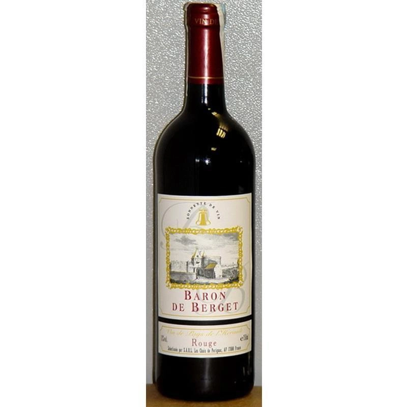 Вино Baron de Berget Red Moelleux 750 мл