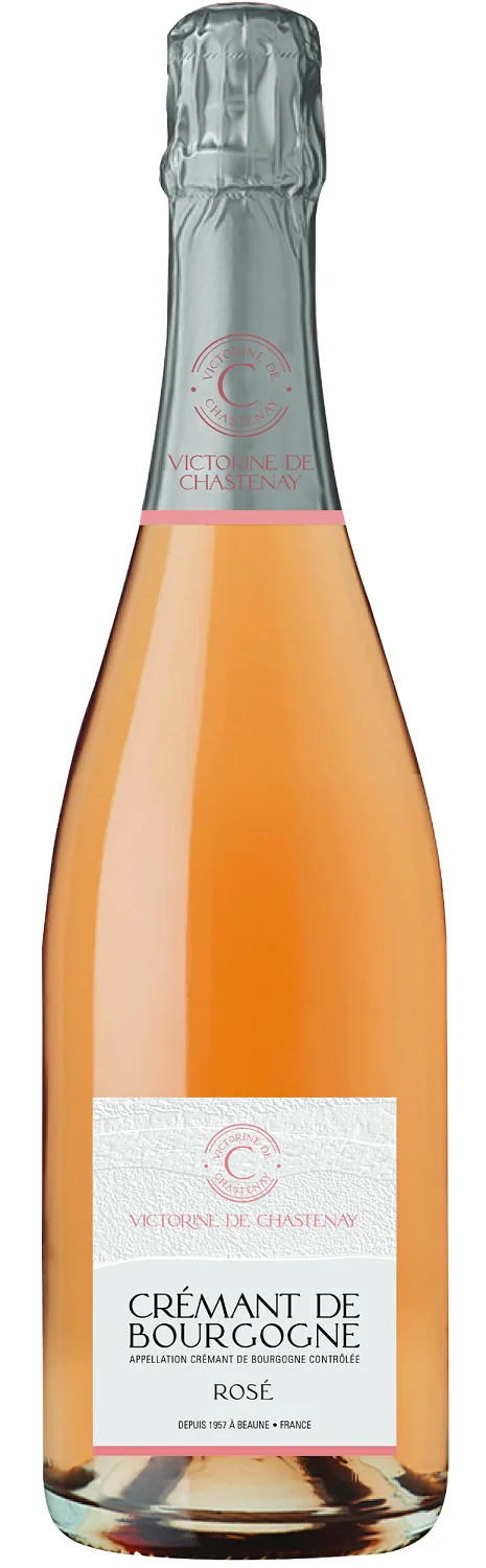 Игристое вино Victorine de Chastenay Rose Crеmant de Bourgogne AOC 2023 750 мл 12,5%