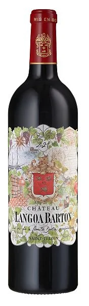 Вино Chateau Langoa Barton Saint-Julien AOC  2021 750 мл