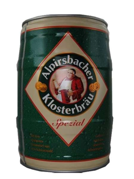 Пиво Alpirsbacher Klosterbraeu   Spezial  Альпирсбахер Клостербрау  Спешл 5000 мл