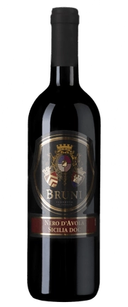 Вино  Bruni Nero d'Avola  Terre Siciliane IGT   Бруни  Неро д'Авола  Терре Сичилиане 2018  750 мл