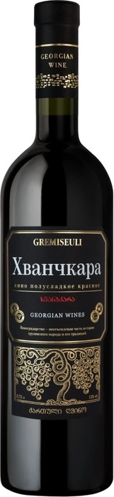 Вино Georgian Wine House  Gremiseuli  Khvanchkara   750 мл