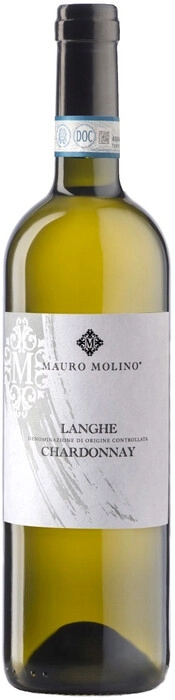 Вино Mauro Molino Langhe Chardonnay Мауро Молино  Ланге Шардоне 2021 750 мл