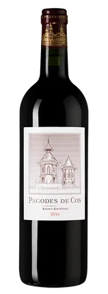 Вино Chateau Cos d'Estournel Les Pagodes de Cos  2016 750 мл 13%