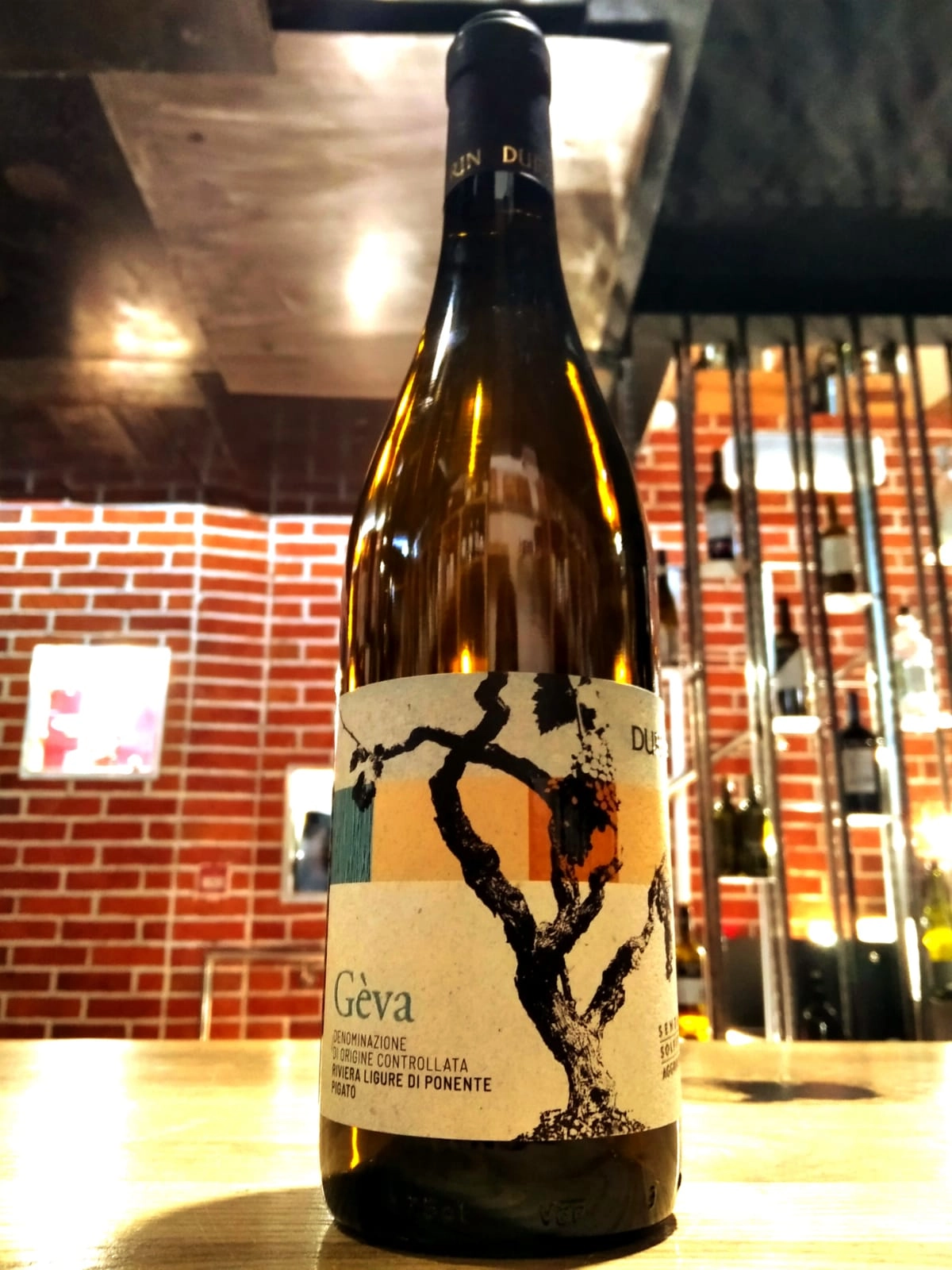 Вино Durin Pigato Riviera Ligure di Ponente DOC Gèva  senza solfiti aggiunti       2020 750 мл