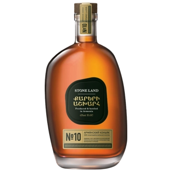 Коньяк Stone Land 10 Years Old Страна Камней 10-летний 500 мл