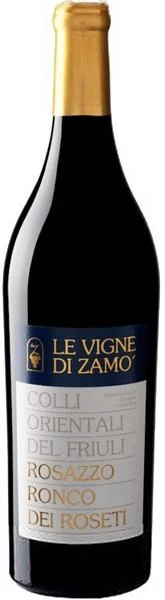 Вино Le Vigne di Zamo Rosazzo  Ronco dei Roseti  Colli Orientali del Friuli DOC Ле Винье ди Замо Росаццо Ронко дей Розети 2007  750 мл