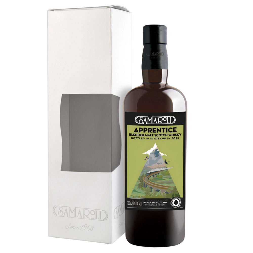 Виски Samaroli Apprentice Blended Malt Scotch gift box 700 мл  43 %