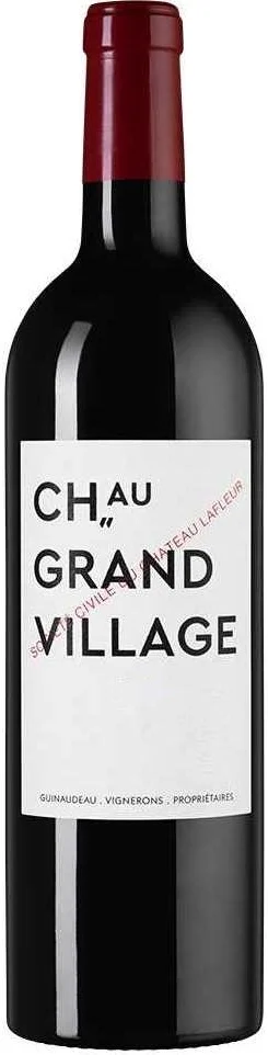 Вино Chateau Grand Village Rouge Bordeaux 2020 750 мл 