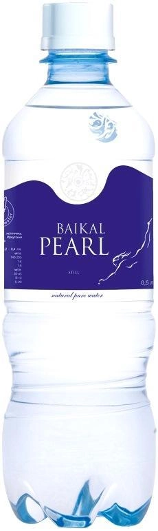 Вода Baikal Pearl Still PET Жемчужина Байкала негазированная в пластиковой бутылке 500 мл