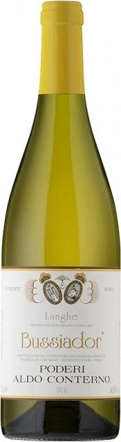 Вино Langhe Chardonnay DOC Bussiador Ланге Шардонне Буссиадор  2015 750 мл