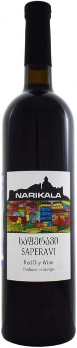 Вино Narikala Saperavi    Нарикала  Саперави    750 мл
