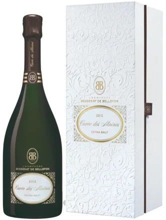 Шампанское Besserat de Bellefon Cuvee des Moines Extra Brut gift in box 2012 750 мл