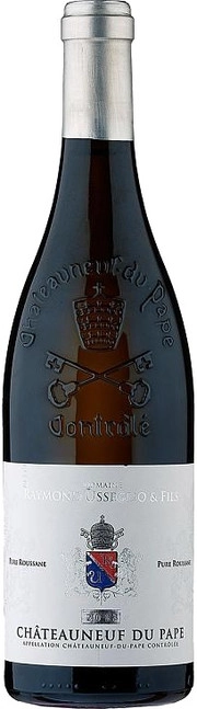 Вино DOMAINE RAYMOND USSEGLIO Chateauneuf du Pape AOC  Pure Roussane 2020 750 мл