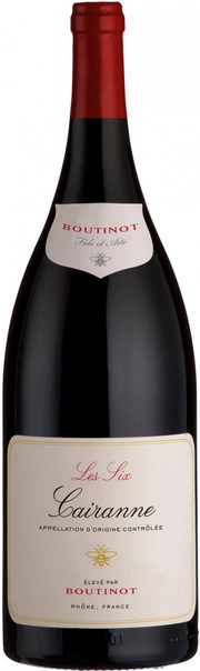 Вино Boutinot Les Six Cairanne Cotes du Rhone Villages AOC  2018 1500 мл