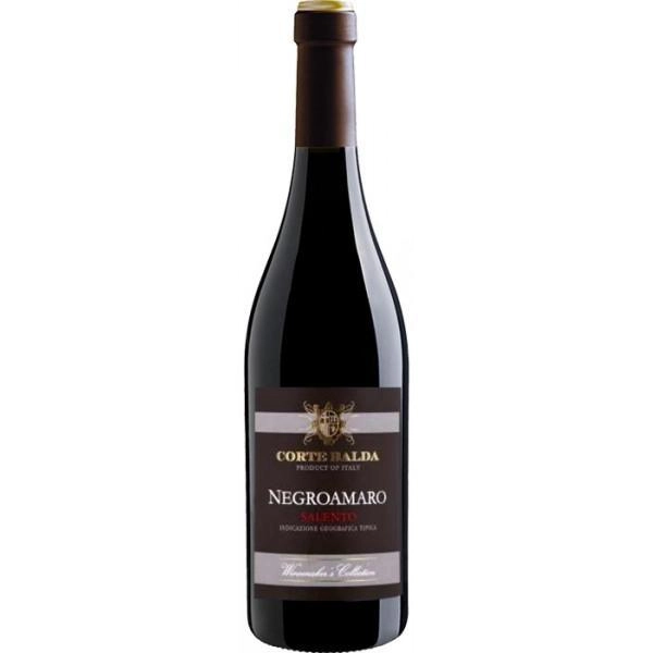 Вино  Corte Balda  Negroamaro Salento IGT  Негроамаро Саленто  Корте Бальда  2017 750 мл